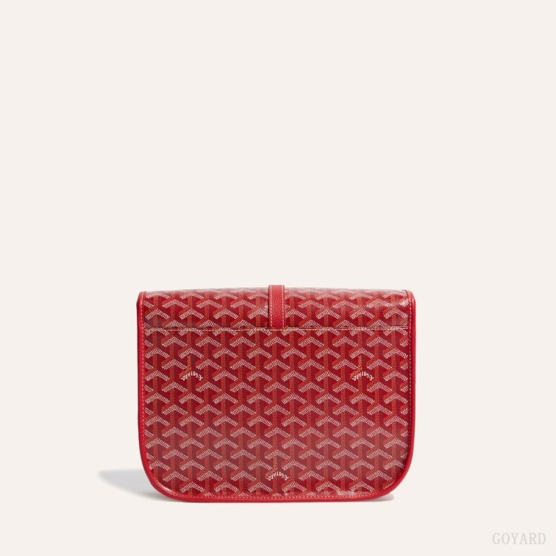 Goyard Belvedere MM Bag Red | LCNZ8563