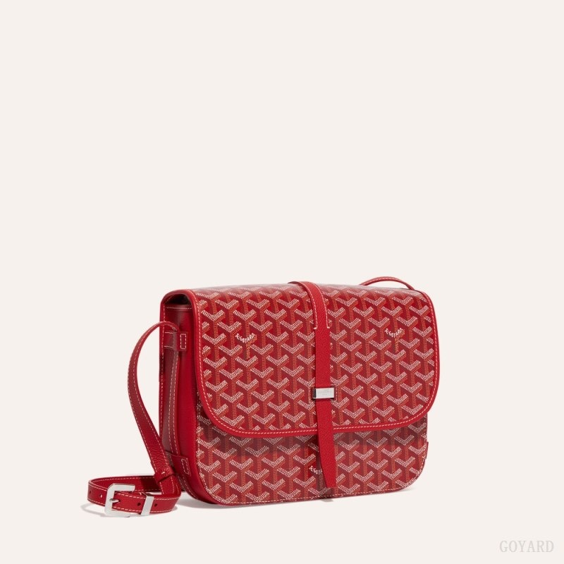 Goyard Belvedere MM Bag Red | LCNZ8563