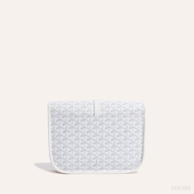 Goyard Belvedere MM Bag White | RJUO6966