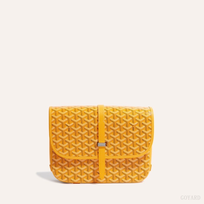 Goyard Belvedere MM Bag Yellow | RSHX9375