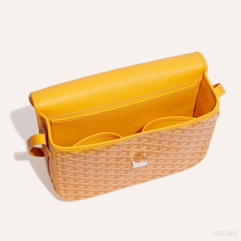 Goyard Belvedere MM Bag Yellow | RSHX9375