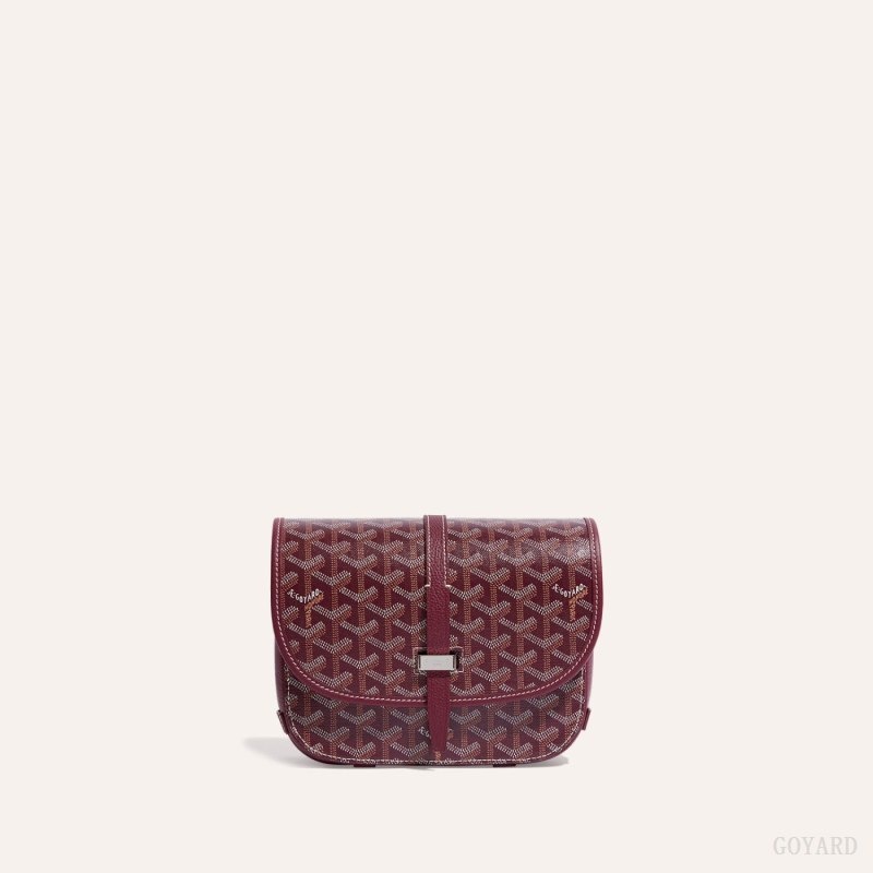 Goyard Belvedere PM Bag Burgundy | HISC6324