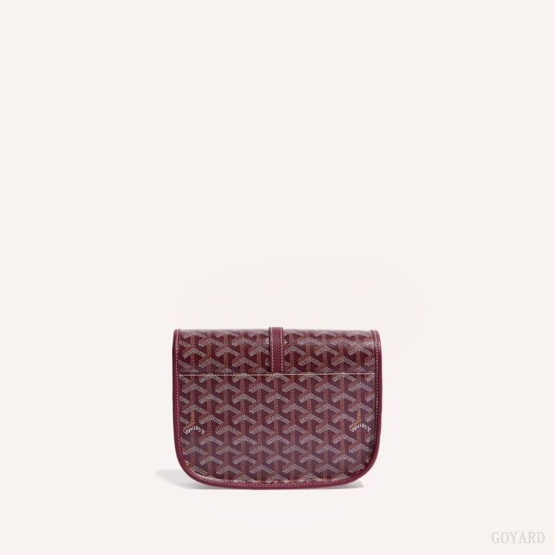 Goyard Belvedere PM Bag Burgundy | HISC6324