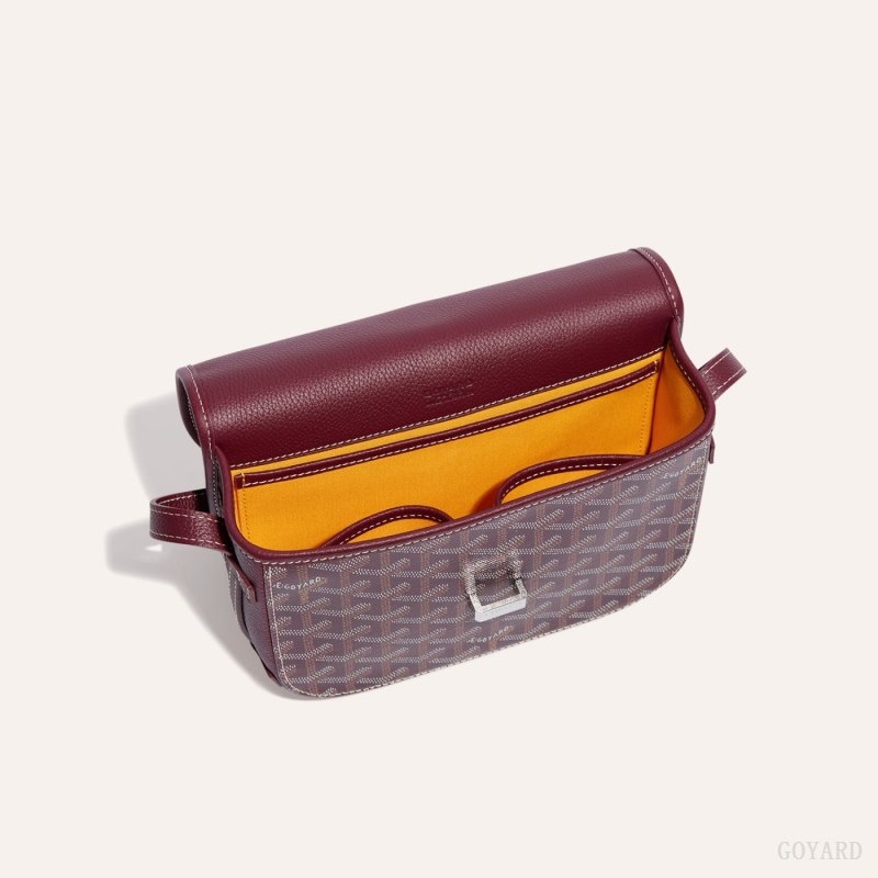 Goyard Belvedere PM Bag Burgundy | HISC6324