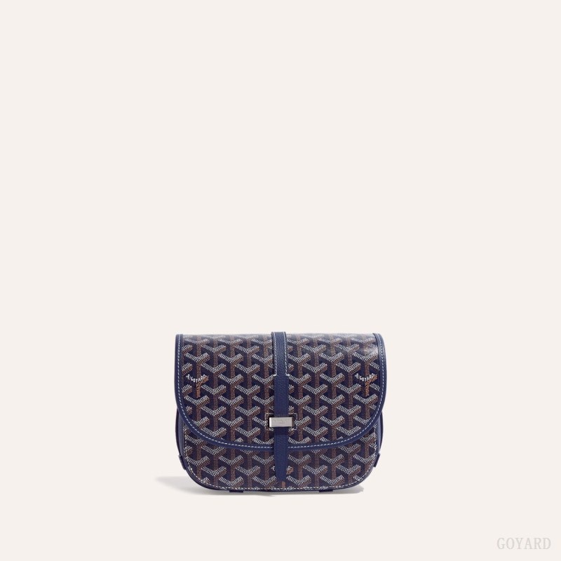 Goyard Belvedere PM Bag Navy Blue | OLXR6520