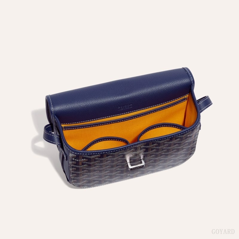 Goyard Belvedere PM Bag Navy Blue | OLXR6520