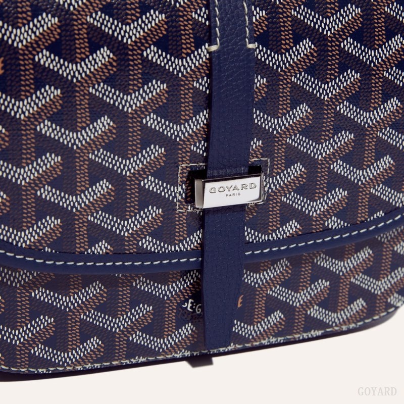 Goyard Belvedere PM Bag Navy Blue | OLXR6520