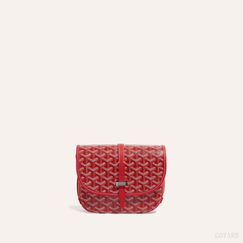 Goyard Belvedere PM Bag Red | JQGO9104