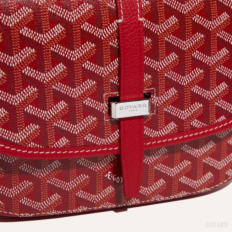 Goyard Belvedere PM Bag Red | JQGO9104