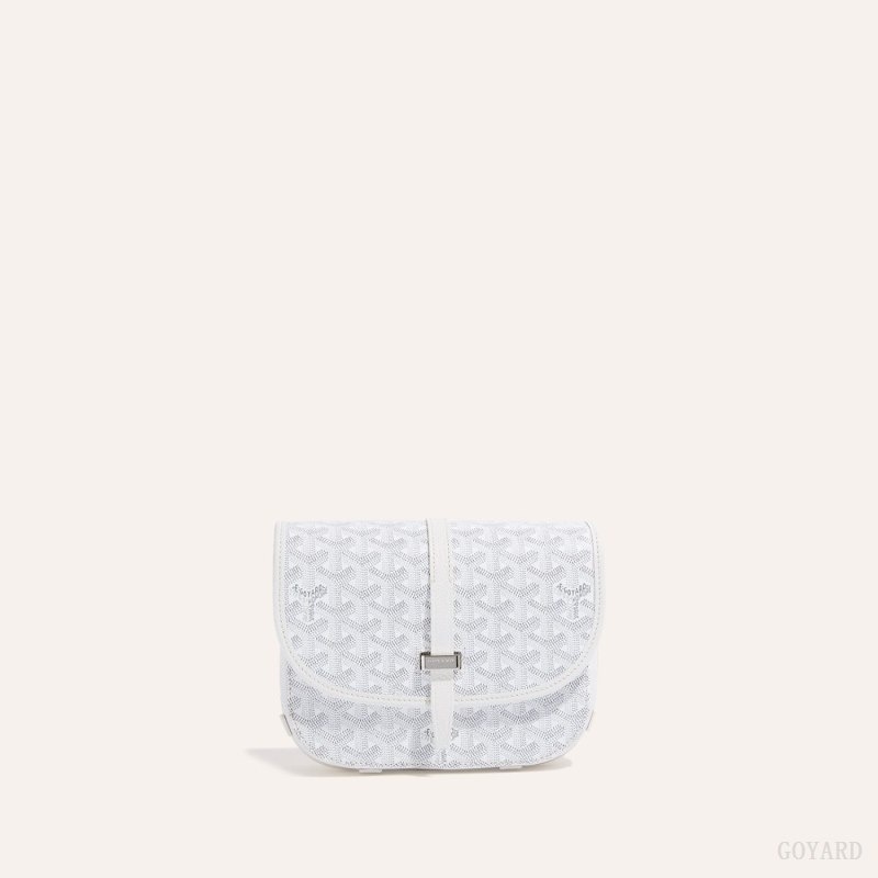 Goyard Belvedere PM Bag White | ZMER8463