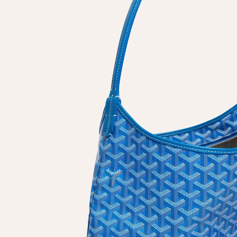 Goyard Bohème Hobo Bag Blue | QSSH9264