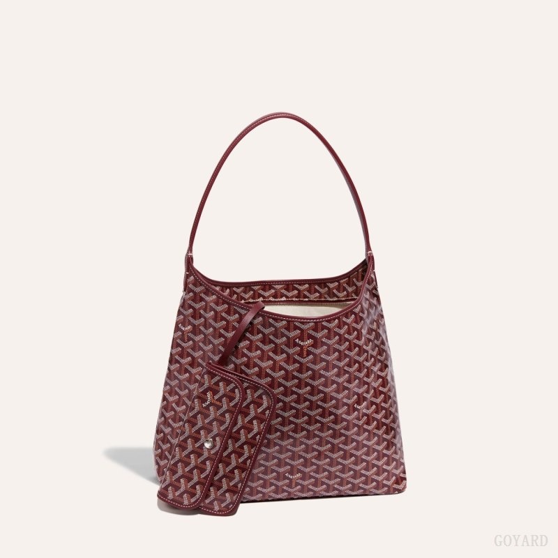 Goyard Bohème Hobo Bag Burgundy | CPUP5984