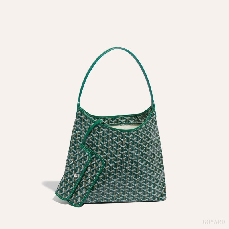 Goyard Bohème Hobo Bag Green | OFOE8636