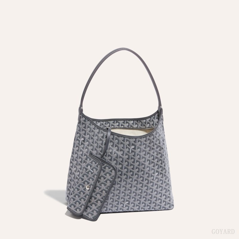 Goyard Bohème Hobo Bag Grey | LCQK9474