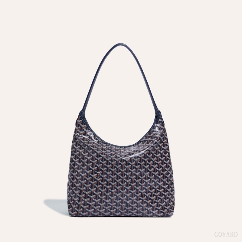 Goyard Bohème Hobo Bag Navy Blue | IALV4395