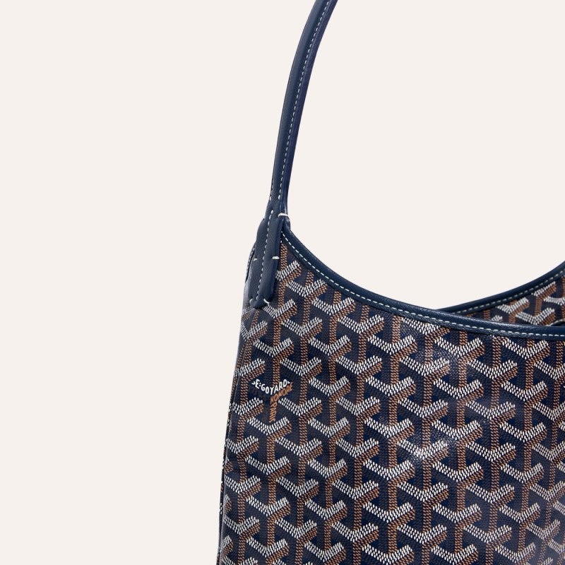 Goyard Bohème Hobo Bag Navy Blue | IALV4395