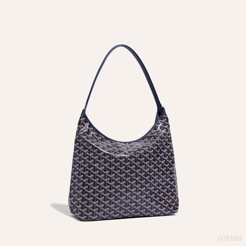 Goyard Bohème Hobo Bag Navy Blue | IALV4395