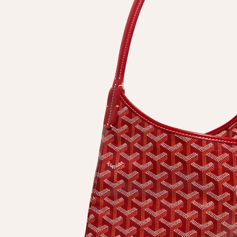 Goyard Bohème Hobo Bag Red | APRV9605