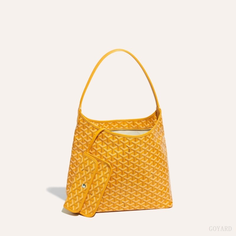 Goyard Bohème Hobo Bag Yellow | ZWXE0149