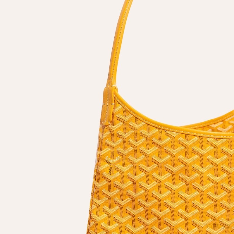 Goyard Bohème Hobo Bag Yellow | ZWXE0149