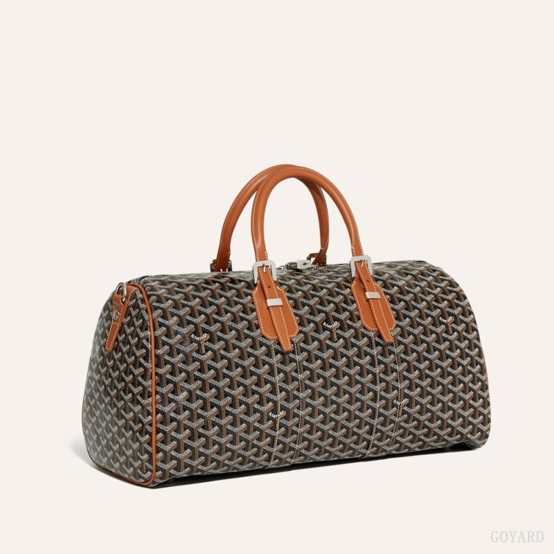 Goyard Boston 45 bag Black / Brown | HSSH6695