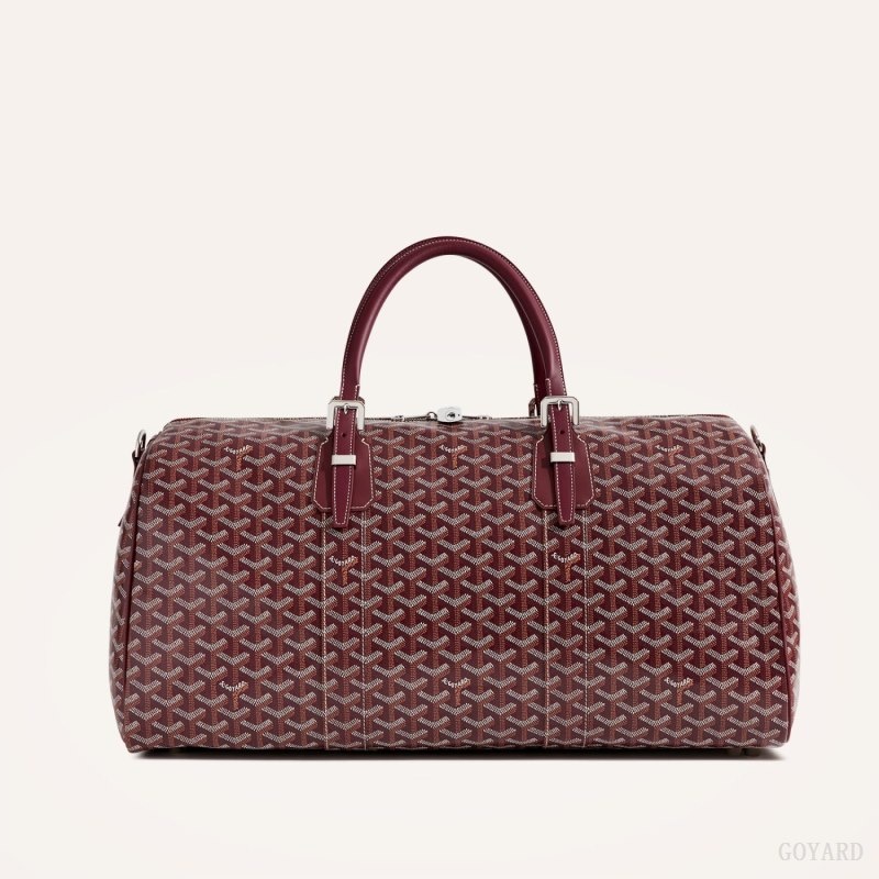 Goyard Boston 50 bag Burgundy | GDGN1785