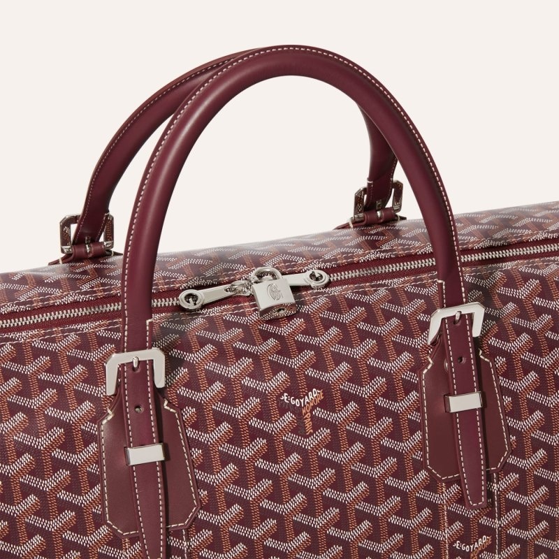 Goyard Boston 50 bag Burgundy | GDGN1785