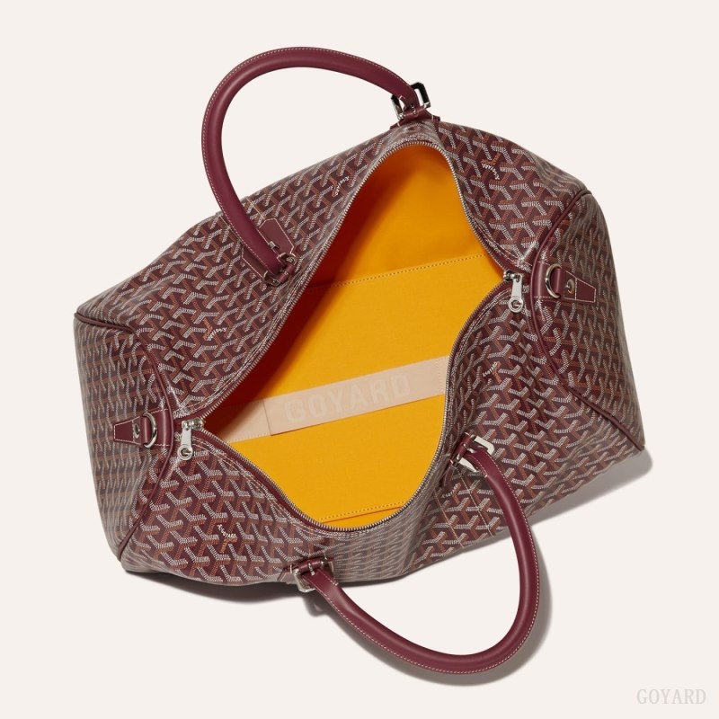 Goyard Boston 50 bag Burgundy | GDGN1785