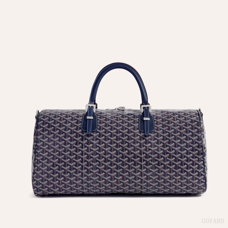 Goyard Boston 50 bag Navy Blue | HDFO9612