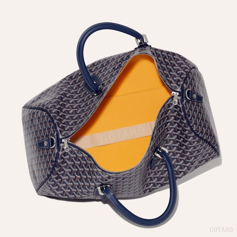 Goyard Boston 50 bag Navy Blue | HDFO9612