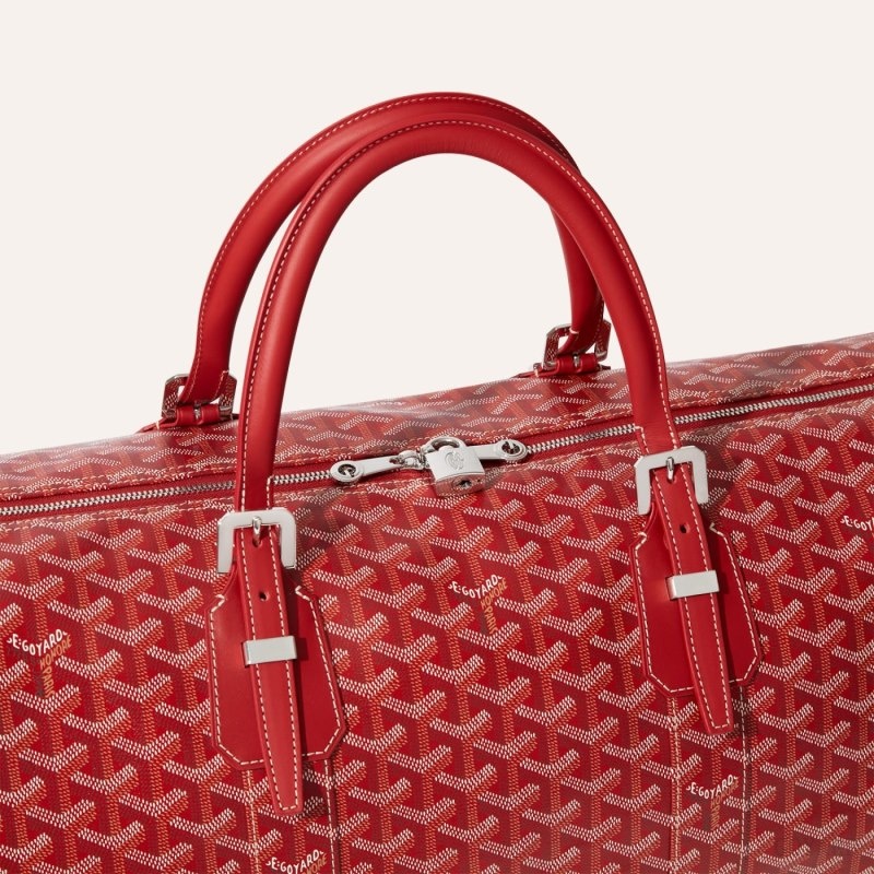 Goyard Boston 50 bag Red | BXEF2422