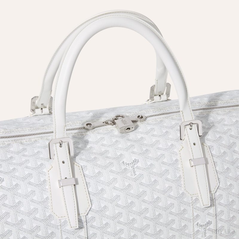 Goyard Boston 50 bag White | KFDH2852