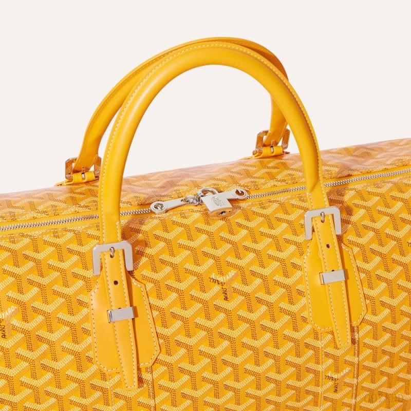 Goyard Boston 50 bag Yellow | NXUK2651