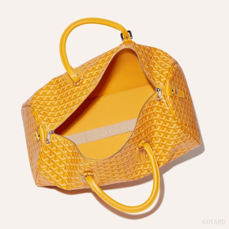 Goyard Boston 50 bag Yellow | NXUK2651