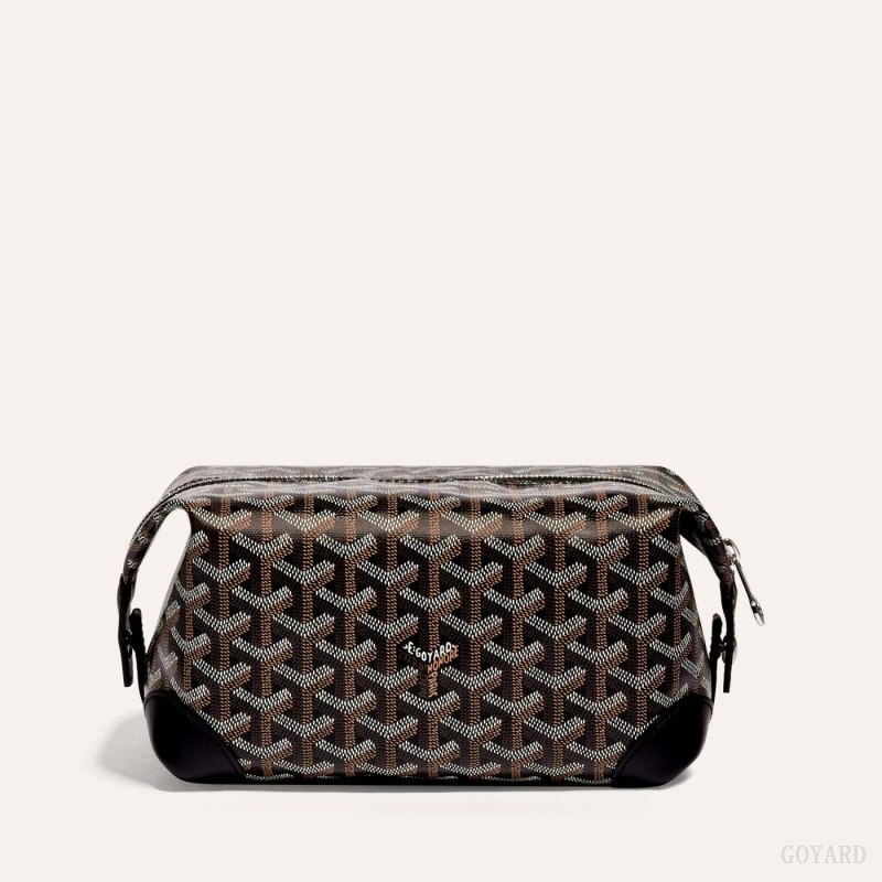 Goyard Bowling 25 Toiletry Bag Black | QDBT3318