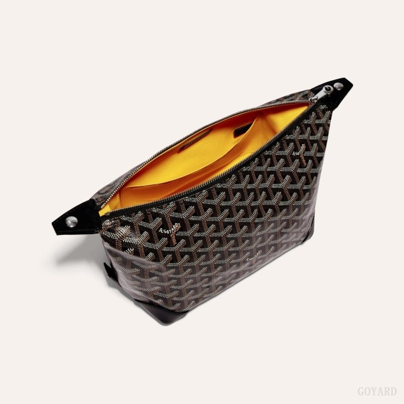 Goyard Bowling 25 Toiletry Bag Black | QDBT3318