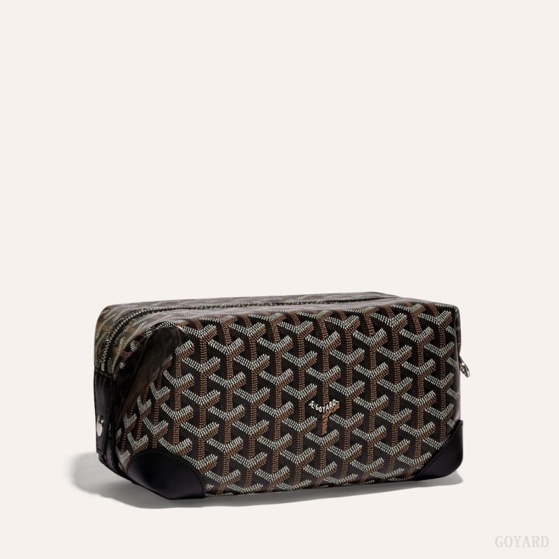 Goyard Bowling 25 Toiletry Bag Black | QDBT3318