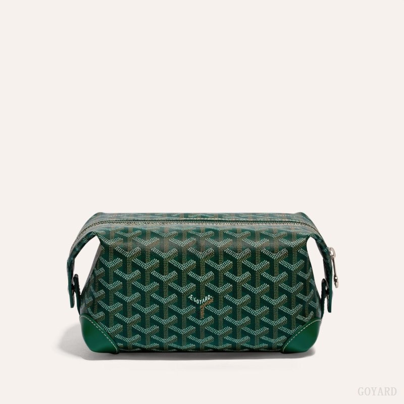 Goyard Bowling 25 Toiletry Bag Green | PXEX3020