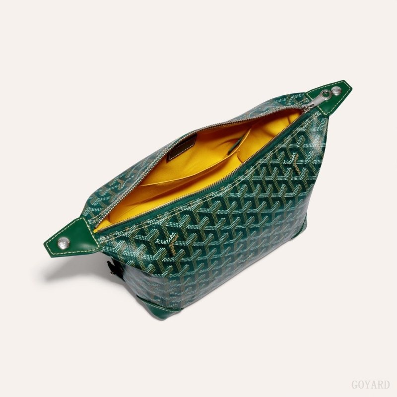 Goyard Bowling 25 Toiletry Bag Green | PXEX3020