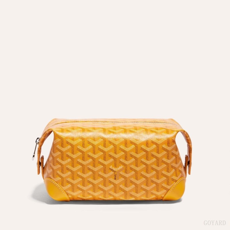 Goyard Bowling 25 Toiletry Bag Yellow | LMAE1302