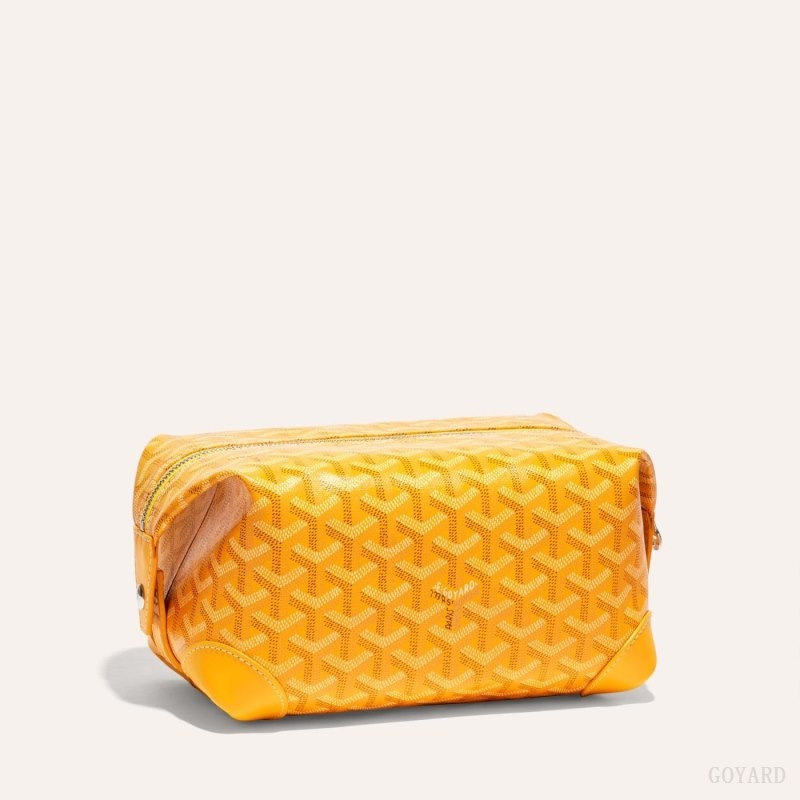 Goyard Bowling 25 Toiletry Bag Yellow | LMAE1302