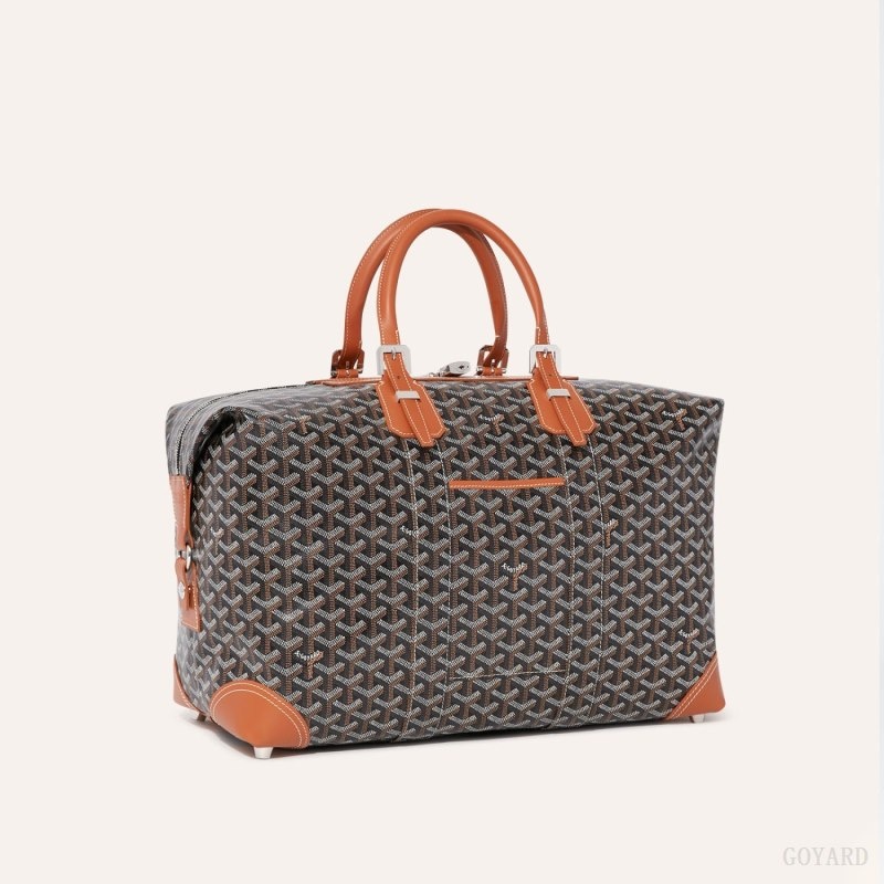 Goyard Bowling 45 bag Black / Brown | IVWB0617