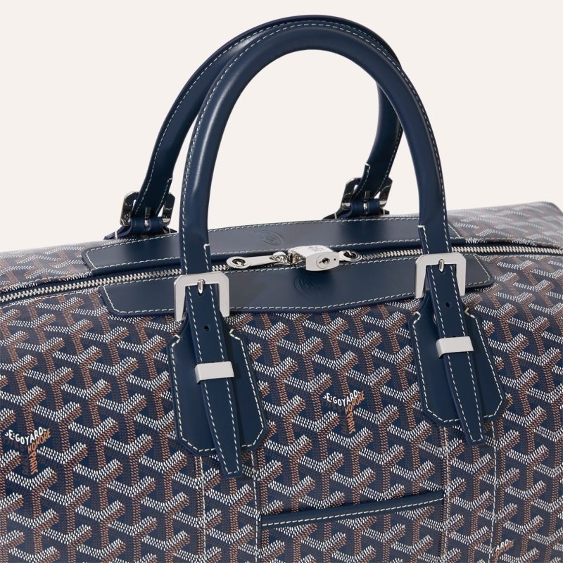 Goyard Bowling 45 bag Navy Blue | LZGT3303