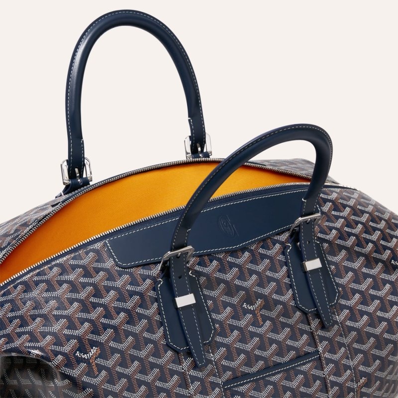 Goyard Bowling 45 bag Navy Blue | LZGT3303