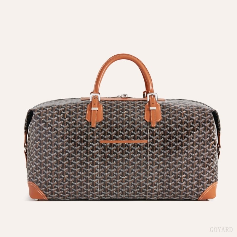 Goyard Bowling 55 bag Black / Brown | UUNZ1117