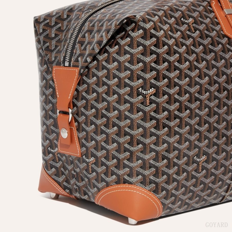 Goyard Bowling 55 bag Black / Brown | UUNZ1117