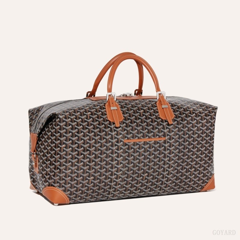 Goyard Bowling 55 bag Black / Brown | UUNZ1117