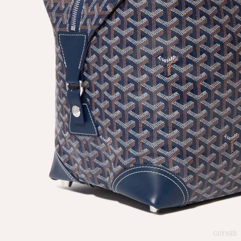 Goyard Bowling 55 bag Navy Blue | OUQQ9725