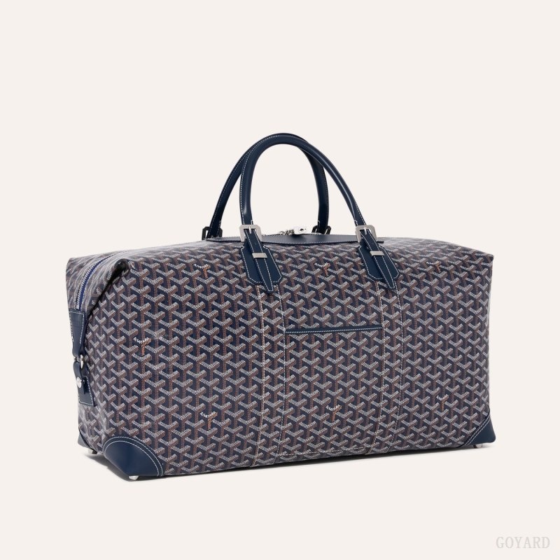 Goyard Bowling 55 bag Navy Blue | OUQQ9725