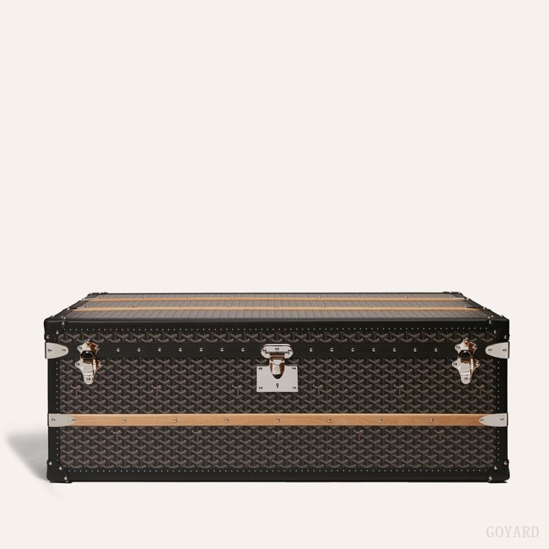 Goyard CABINE TRUNK Black | WRJW7890